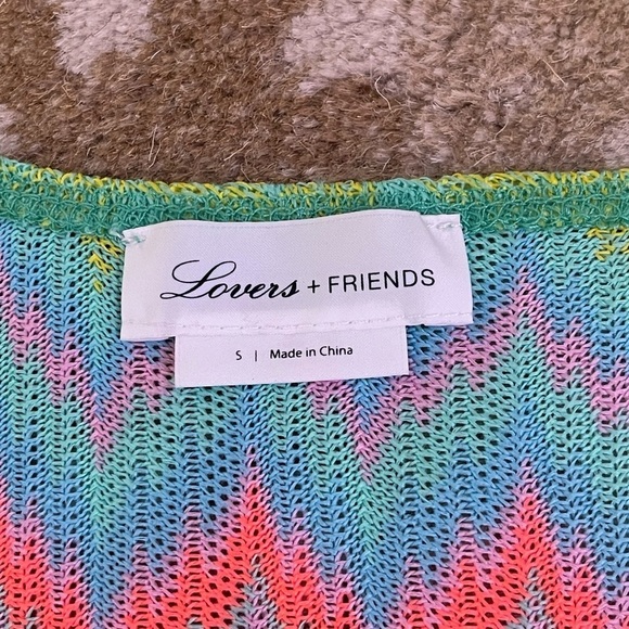 Lovers + Friends revolve Sharon Top in Neon Multi women’s size small - Picture 4 of 7